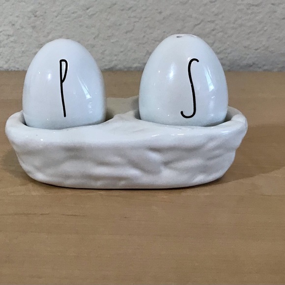 Rae Dunn Other - Rae Dunn SALT AND PEPPER SHAKERS - EASTER EGG STYLE